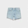 AGOLDE Parker Long Jean Short