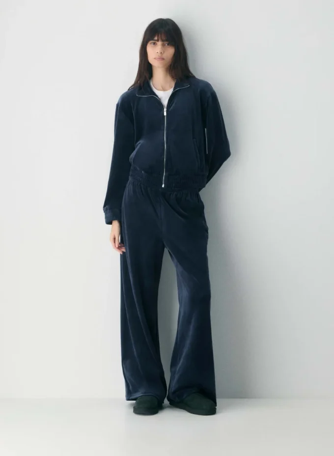 Alexa Velour Zip-up Alexa Velour Zip-up
