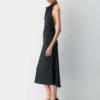 Audience Satin-Halterkleid