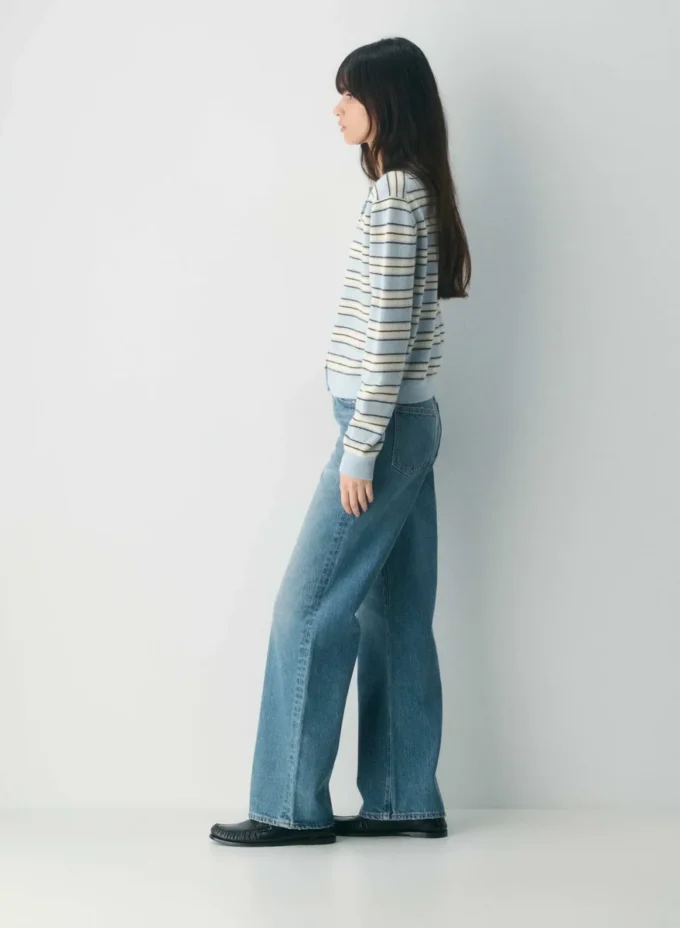 Bare Cashmere Crew Cardigan Bare Cashmere Crew Cardigan