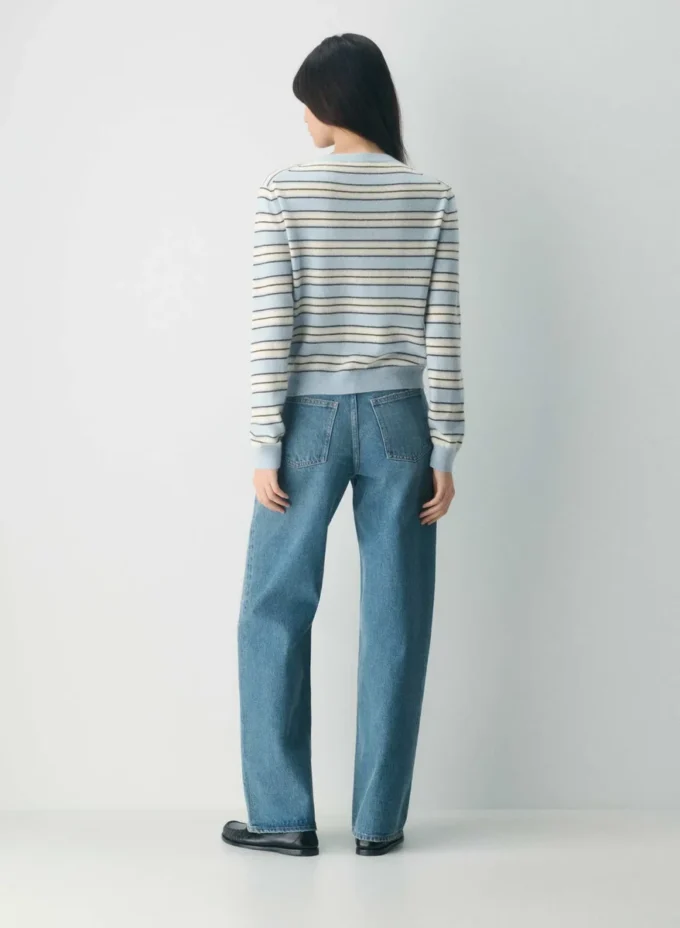 Bare Cashmere Crew Cardigan Bare Cashmere Crew Cardigan