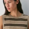 Bare Cashmere Crew Sweater Vest