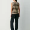 Bare Cashmere Crew Sweater Vest