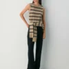 Bare Cashmere Crew Sweater Vest
