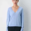 Bare Cashmere Pullover mit V-Ausschnitt Bare Cashmere Pullover mit V-Ausschnitt