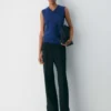 Bare Cashmere V-Ausschnitt-Strickweste