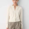 Bare Merino Wool Crew Cardigan Bare Merino Wool Crew Cardigan