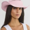 Bask Cowboyhut mit offenem Gewebe