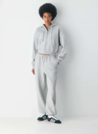 Bequeme Sweatfleece-Jogginghose Mega Slouchy
