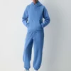 Bequeme Sweatfleece Mega Baggy Zip Jogger