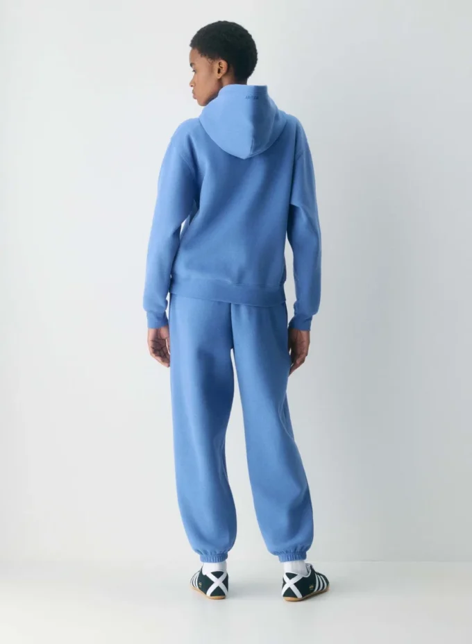 Bequeme Sweatfleece Mega Baggy Zip Jogger