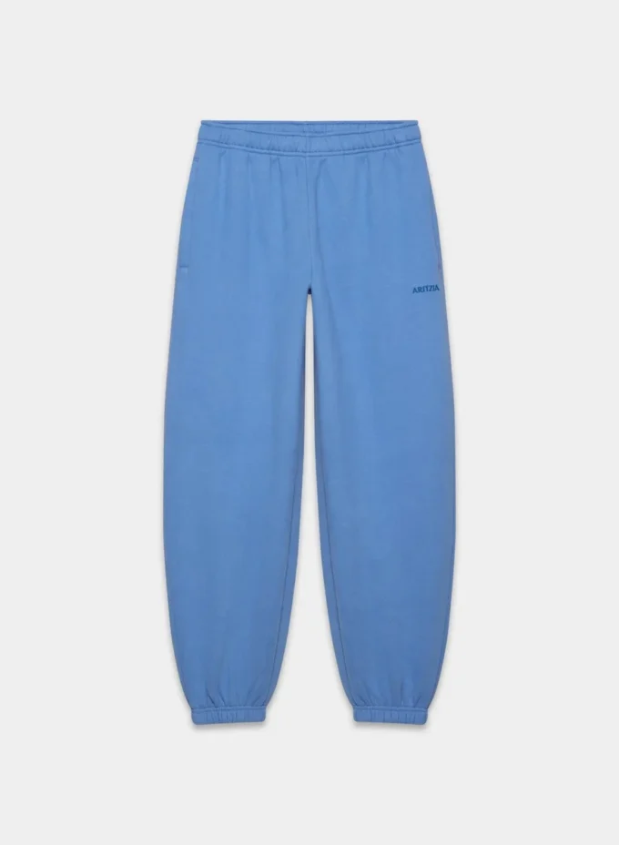 Bequeme Sweatfleece Mega Baggy Zip Jogger