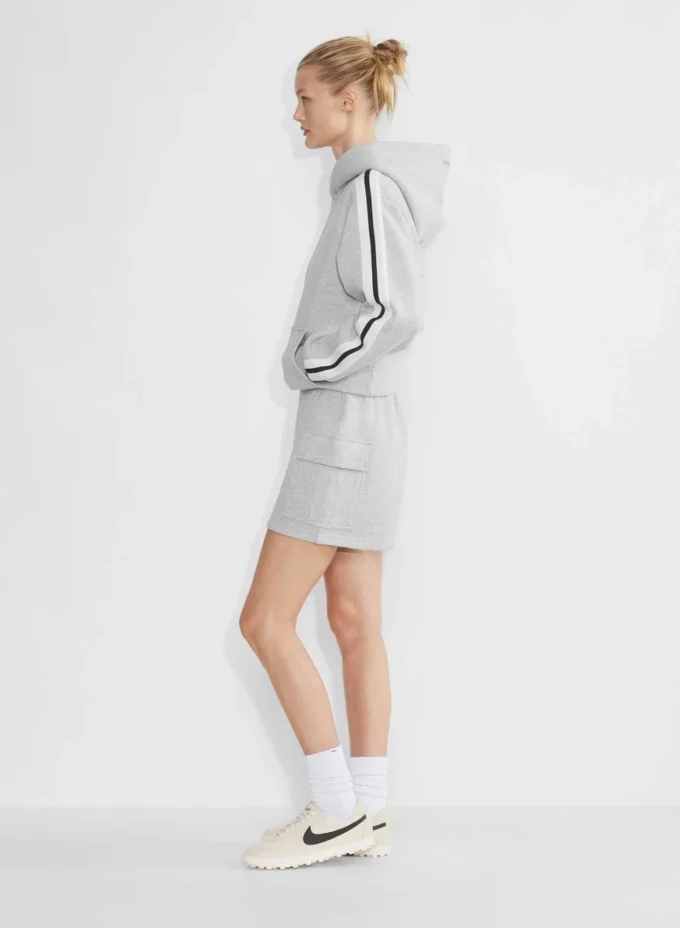 Bequeme Sweatfleece Mega Cargo™ Shorts in mittlerer Länge