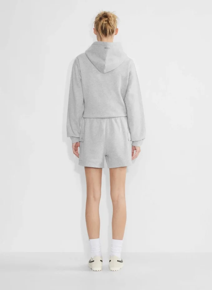 Bequeme Sweatfleece Mega Cargo™ Shorts in mittlerer Länge