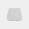 Bequeme Sweatfleece Mega Cargo™ Shorts in mittlerer Länge