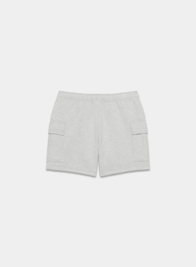 Bequeme Sweatfleece Mega Cargo™ Shorts in mittlerer Länge