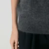 Brushed Cashmere Relaxed Turtleneck Tank Brushed Cashmere Relaxed Turtleneck Tank