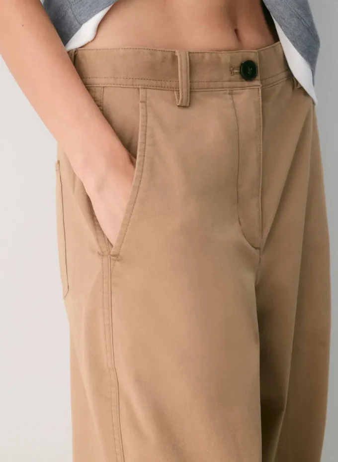 Chino Relaxed Hi-rise Barrel Pant Chino Relaxed Hi-rise Barrel Pant