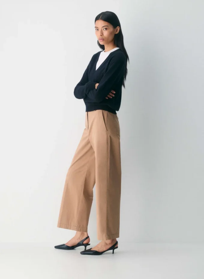 Chino Relaxed Hi-rise Wide Pant Chino Relaxed Hi-rise Wide Pant