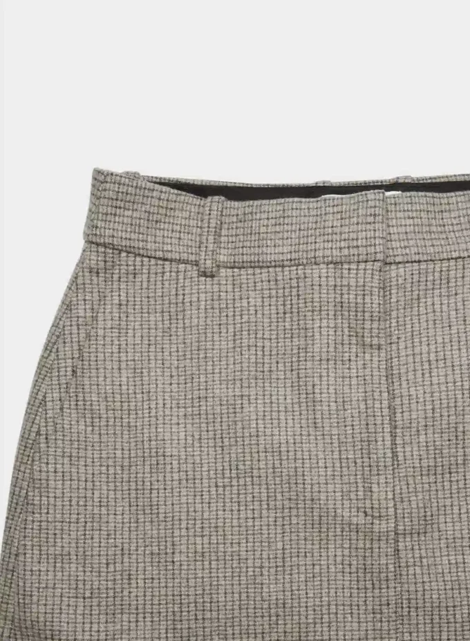 Chisel Skirt – Precision Wool Chisel Skirt – Precision Wool