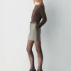 Chisel Skirt – Precision Wool Chisel Skirt – Precision Wool