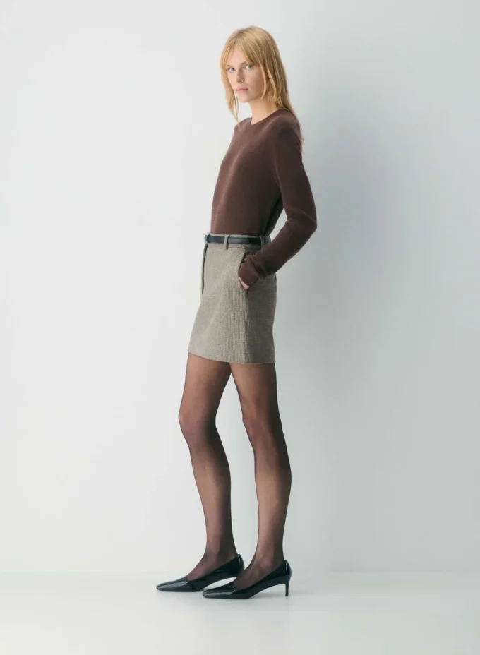 Chisel Skirt – Precision Wool Chisel Skirt – Precision Wool