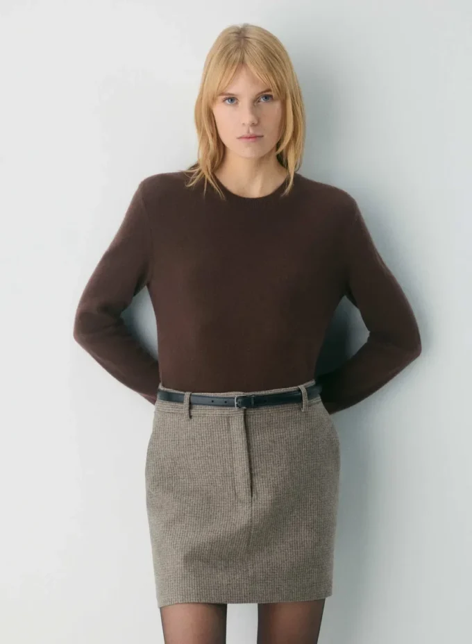 Chisel Skirt – Precision Wool Chisel Skirt – Precision Wool