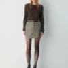 Chisel Skirt – Precision Wool Chisel Skirt – Precision Wool