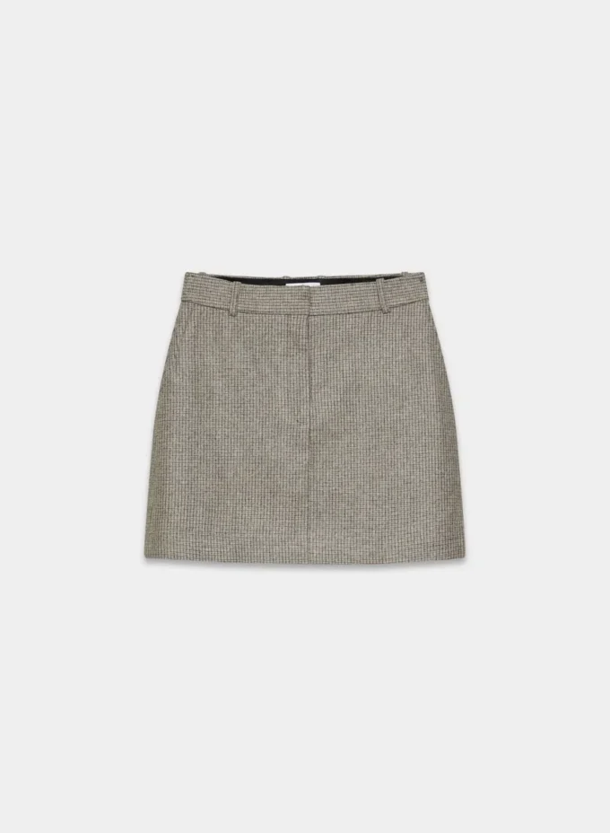 Chisel Skirt – Precision Wool Chisel Skirt – Precision Wool