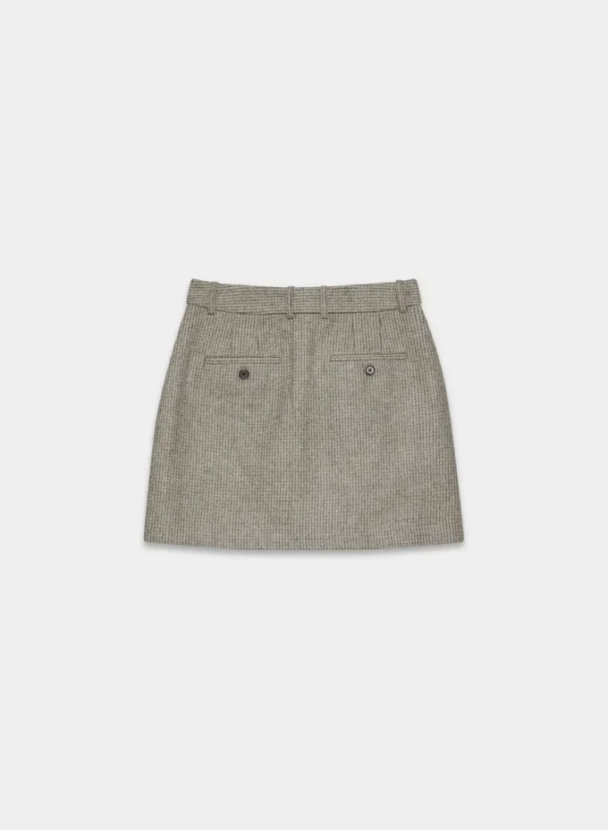 Chisel Skirt – Precision Wool Chisel Skirt – Precision Wool