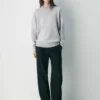 Chunky Merino Wool Crew Sweater