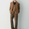 Chunky Merino Wool V-neck Cardigan