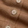 Chunky Merino Wool V-neck Cardigan