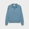 Clara Merino-Woll-Polo-Pullover Clara Merino-Woll-Polo-Pullover