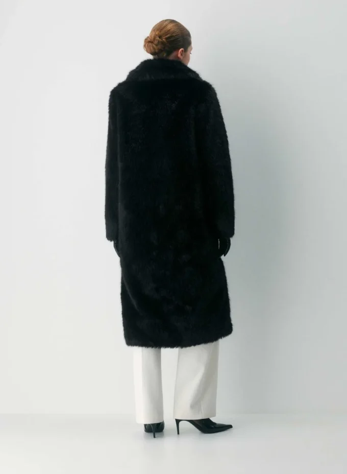 Cortina-Mantel – Kunstfell Arctic