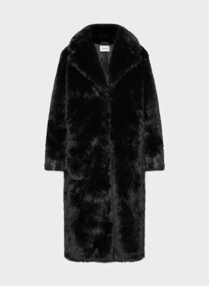 Cortina-Mantel – Kunstfell Arctic