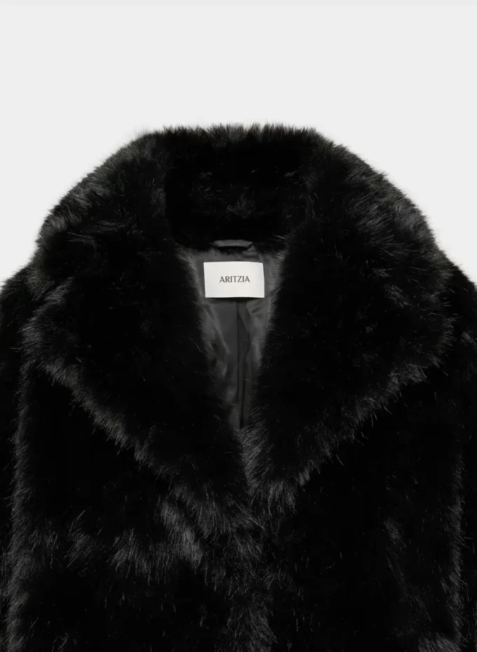 Cortina-Mantel – Kunstfell Arctic