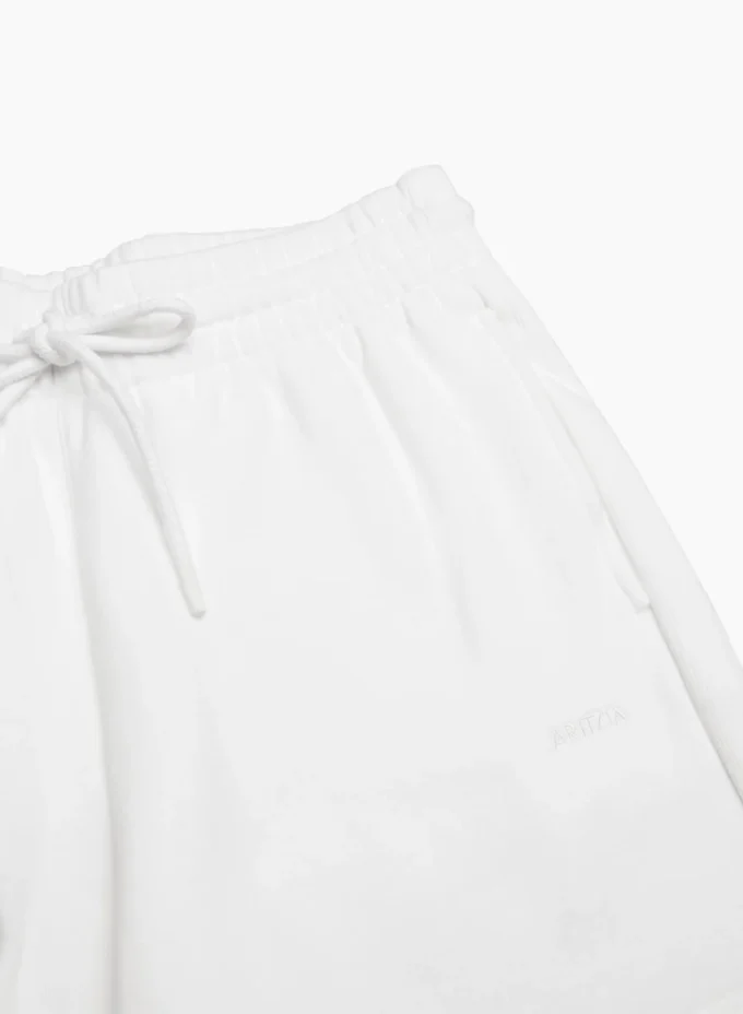 Cozy Sweatfleece Boyfriend Mid-Thigh Short Cozy Sweatfleece Boyfriend Mid-Thigh Short