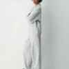 Cozy Sweatfleece Boyfriend-Polo-Sweatshirt Cozy Sweatfleece Boyfriend-Polo-Sweatshirt