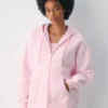 Cozy Sweatfleece Boyfriend Zip Hoodie Cozy Sweatfleece Boyfriend Zip Hoodie