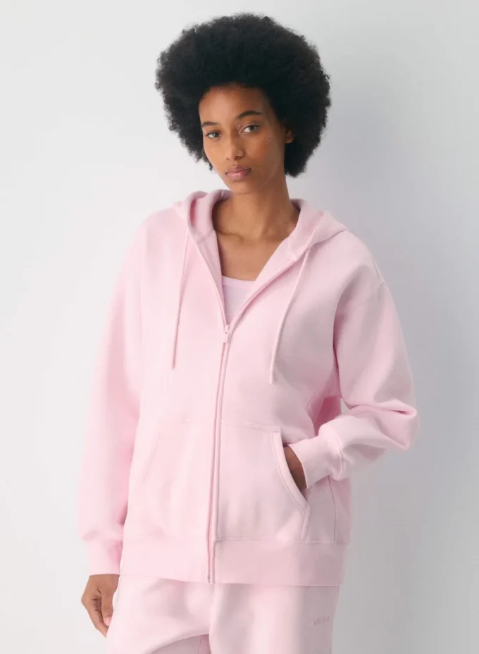 Cozy Sweatfleece Boyfriend Zip Hoodie Cozy Sweatfleece Boyfriend Zip Hoodie