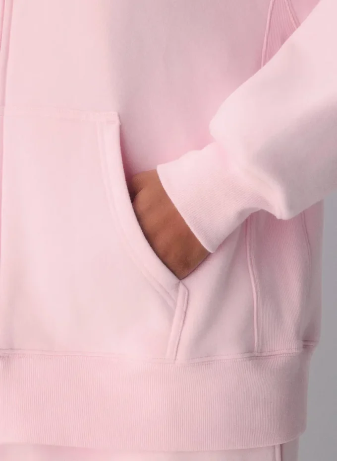 Cozy Sweatfleece Boyfriend Zip Hoodie Cozy Sweatfleece Boyfriend Zip Hoodie