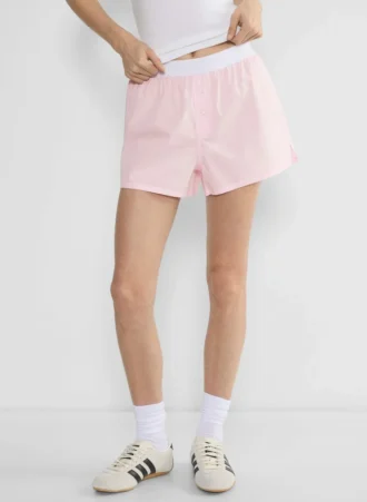 Dally Poplin Boxershorts mit Bund Dally Poplin Boxershorts mit Bund