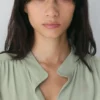 Delphine Kurzarmbluse