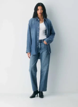 Denim Forum Das ’80s Comfy Denim Shirt
