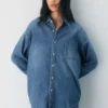 Denim Forum Das ’80s Comfy Denim Shirt Denim Forum Das ’80s Comfy Denim Shirt