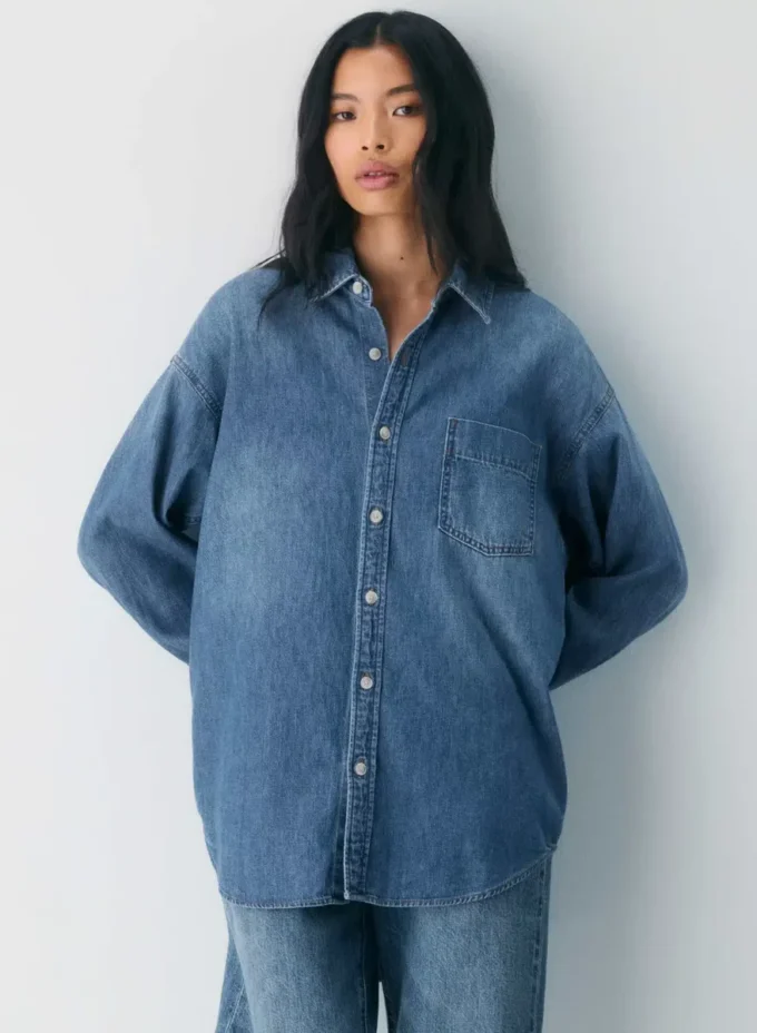 Denim Forum Das ’80s Comfy Denim Shirt Denim Forum Das ’80s Comfy Denim Shirt