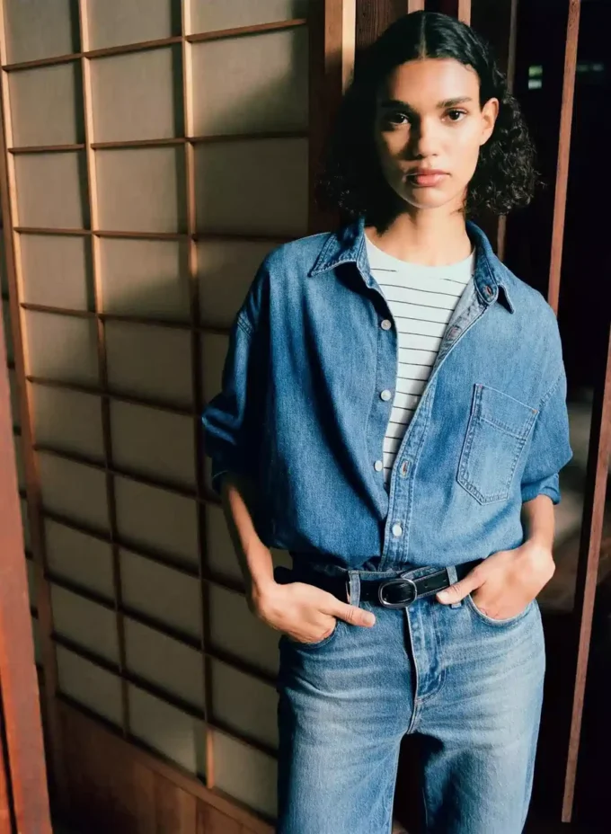 Denim Forum Das ’80s Comfy Denim Shirt Denim Forum Das ’80s Comfy Denim Shirt