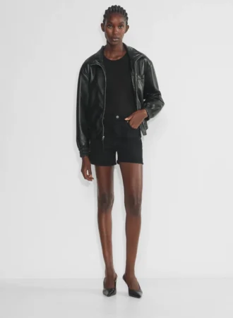 Denim Forum Die ’50s Arlo Hi Mid-Thigh Denim Short