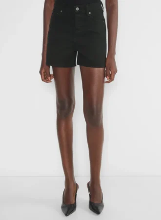 Denim Forum Die ’50s Arlo Hi Mid-Thigh Denim Short
